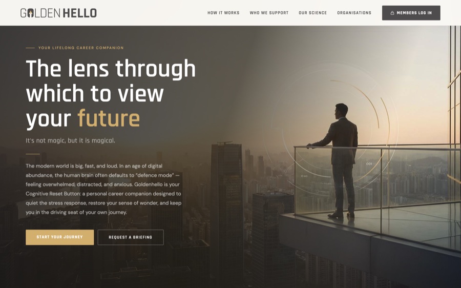 The Golden Hello site